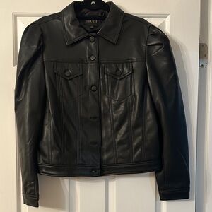 Truth Women's Black Faux Leather Jacket